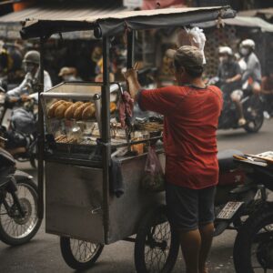 Street card vendor