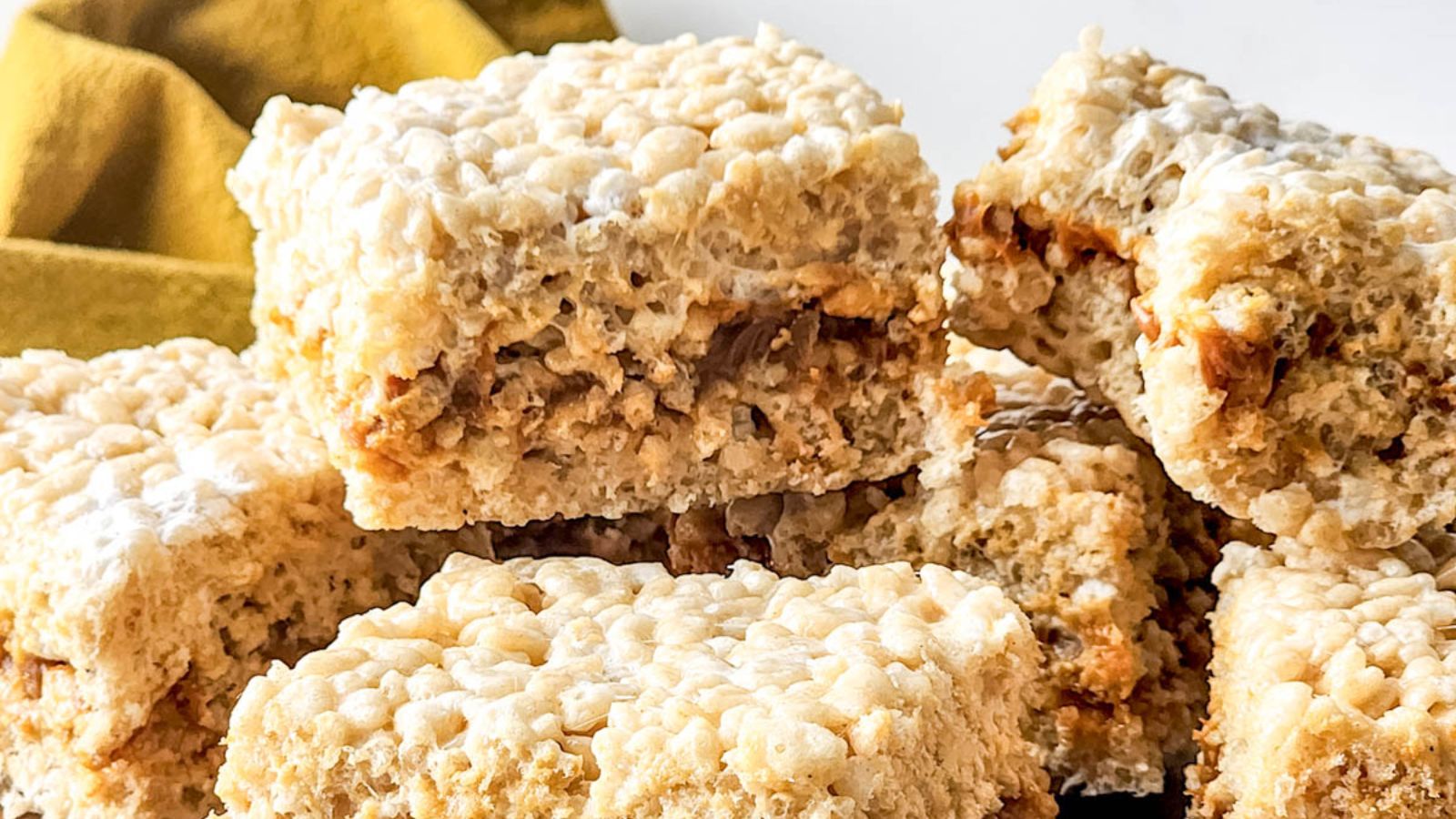 Caramel Rice Krispie Treats