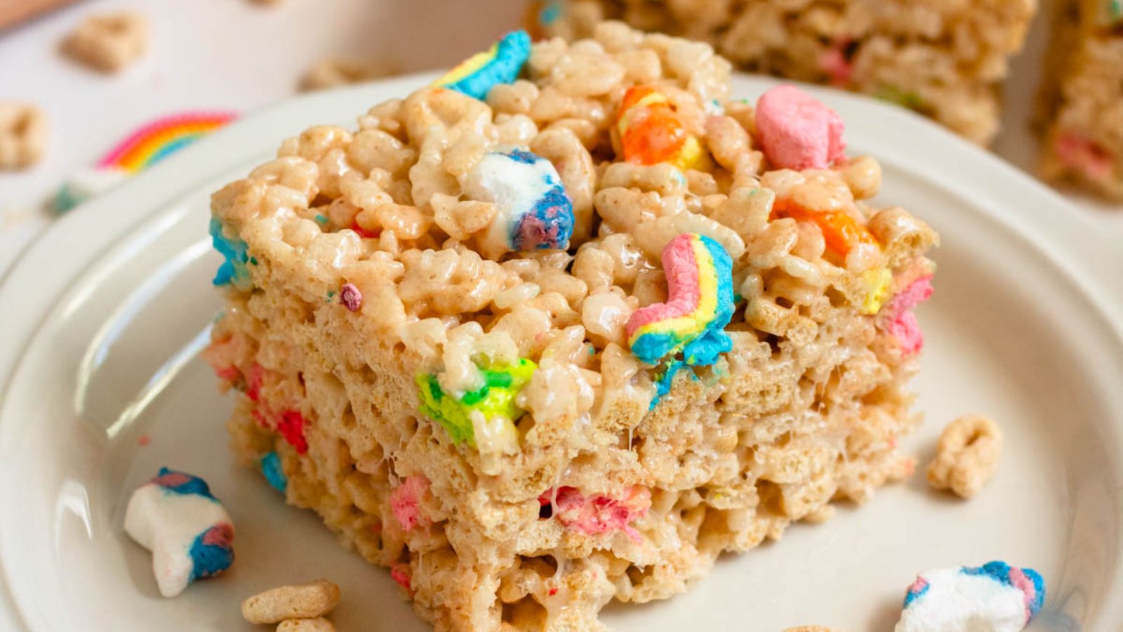Lucky Charms Rice Krispie Treats