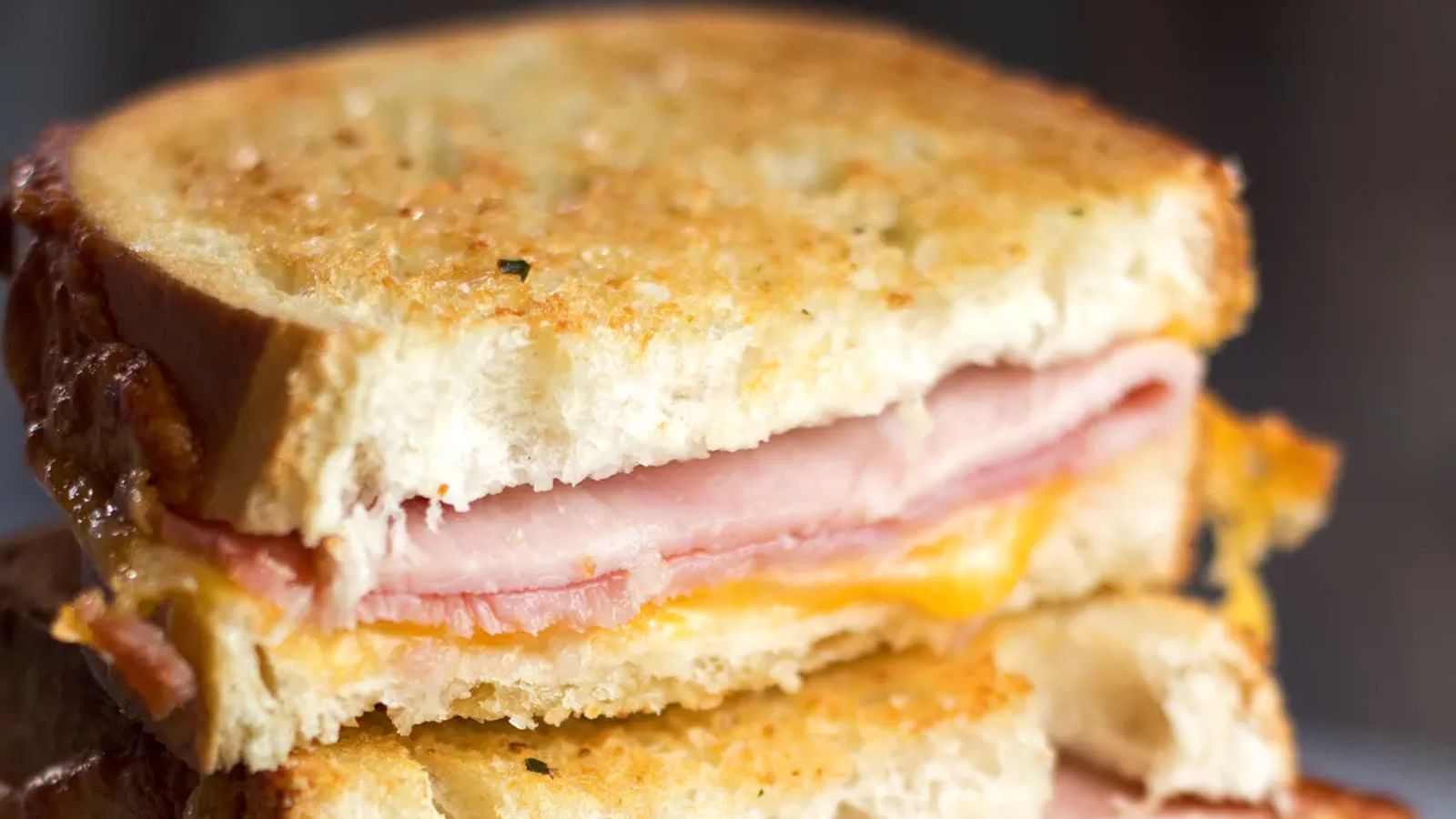 Air Fryer Grilled Ham and Cheese