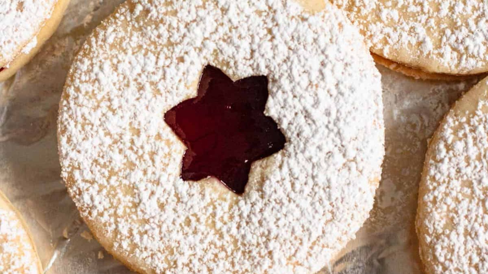 Shortbread Cookies with Jam