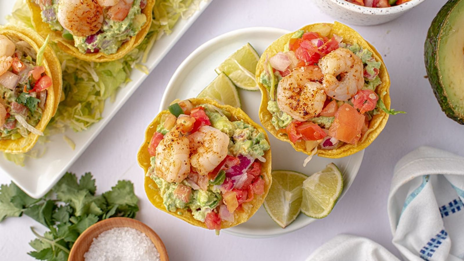 Shrimp Tostadas