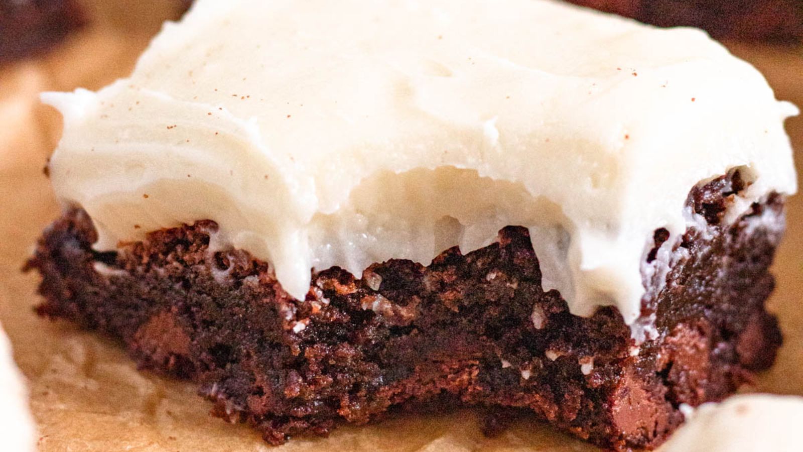 Brownies with Cream Cheese Frosting