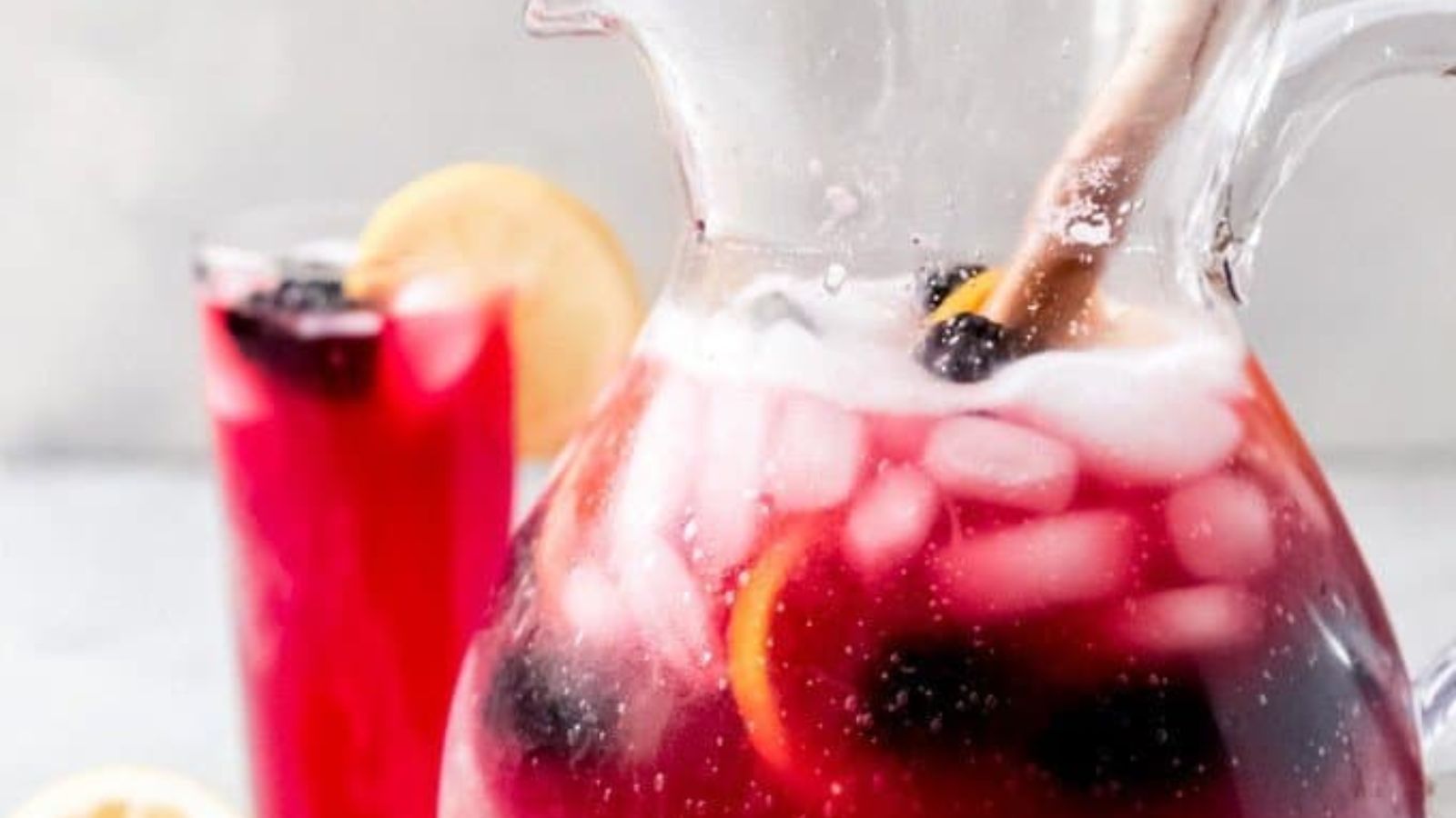 Homemade Blackberry Lemonade