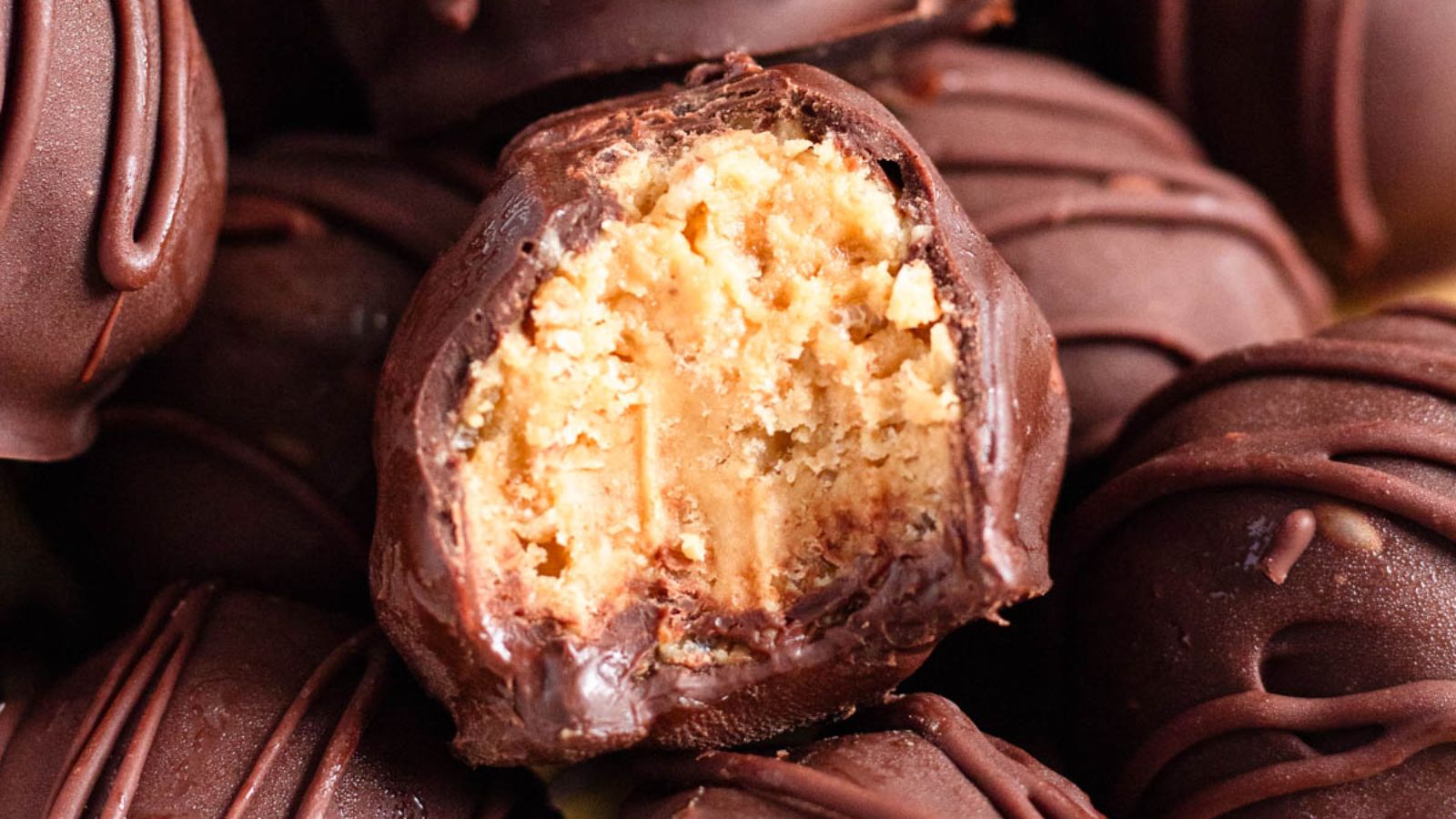 Peanut Butter Balls with Rice Krispies