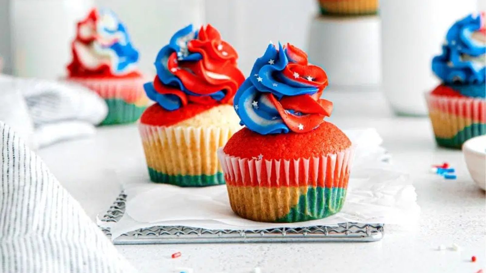4th of July Cupcakes