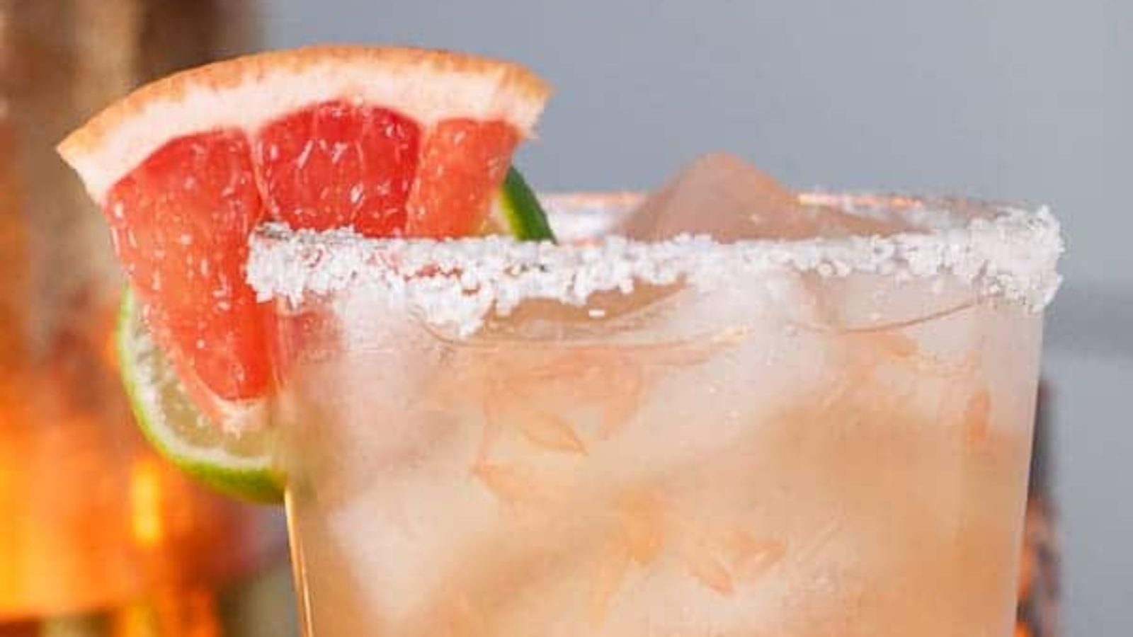 Broiled Grapefruit Margarita