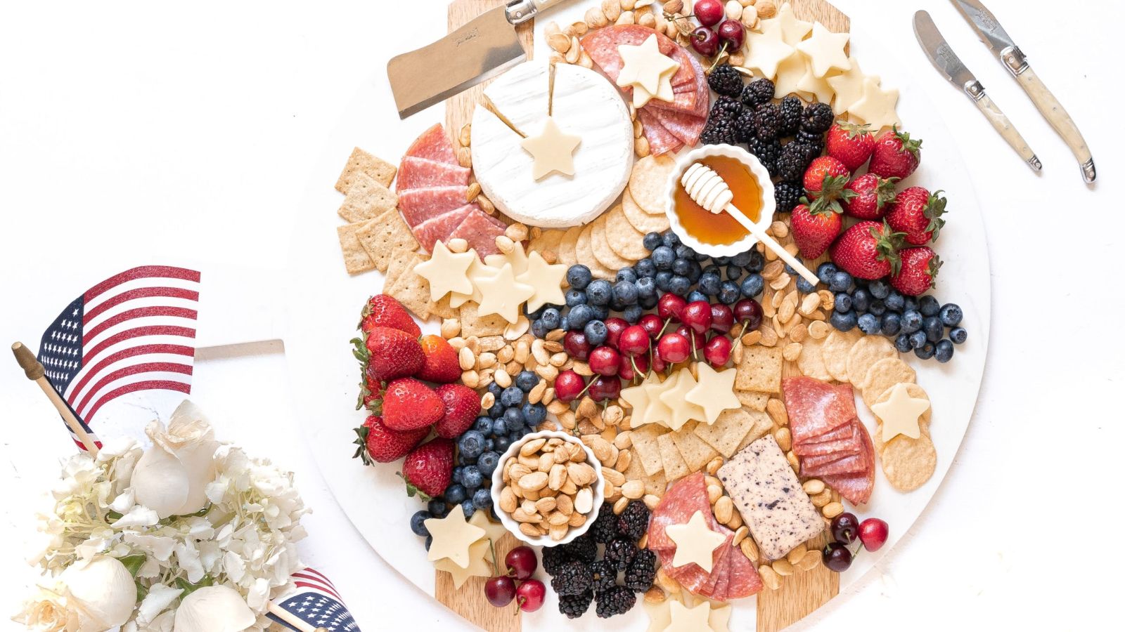 Patriotic Charcuterie Board