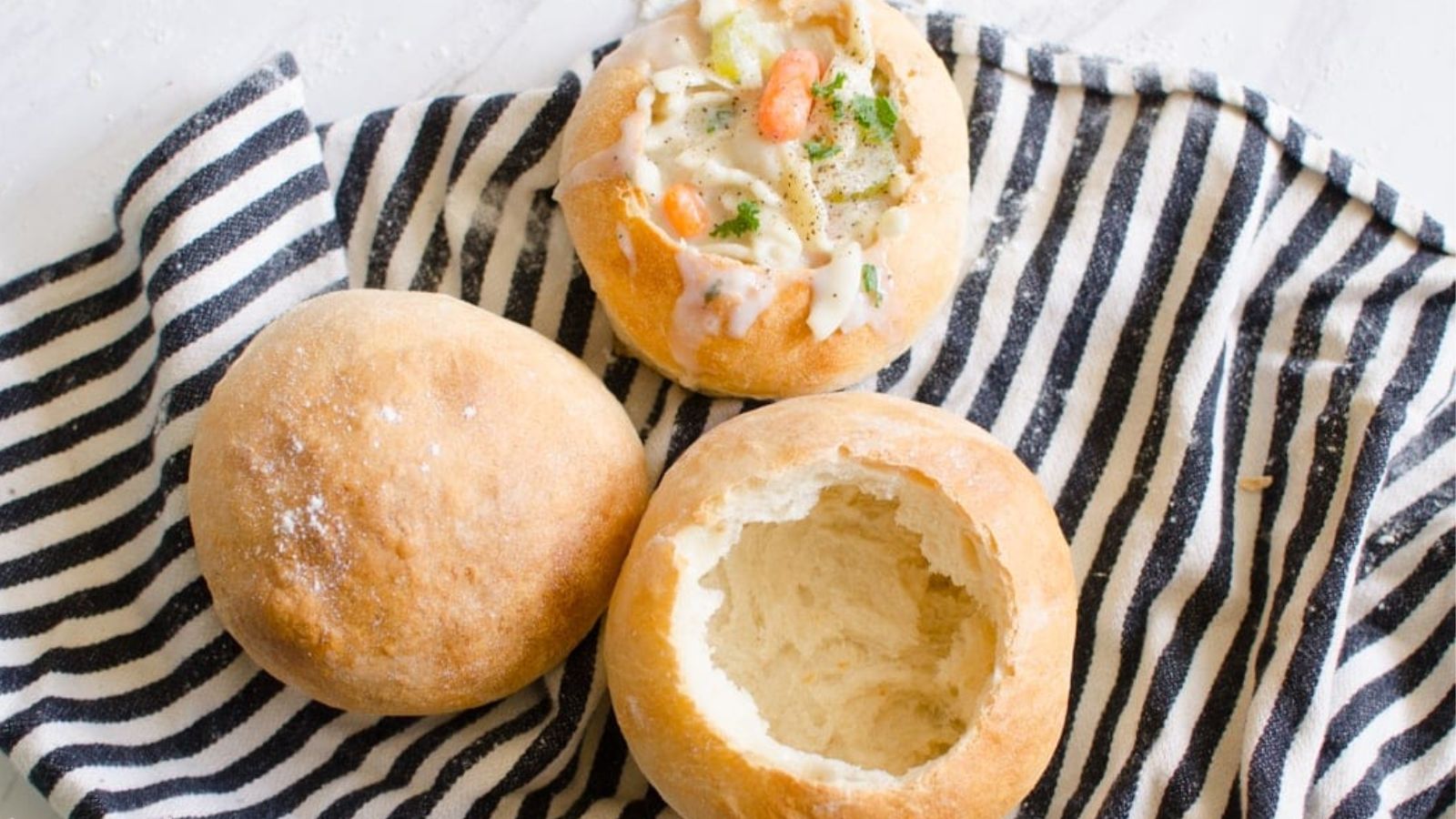 Homemade Bread Bowls