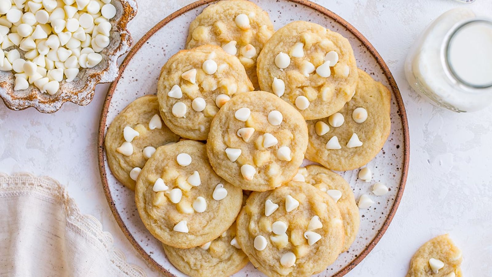 White Chocolate Chip Cookies