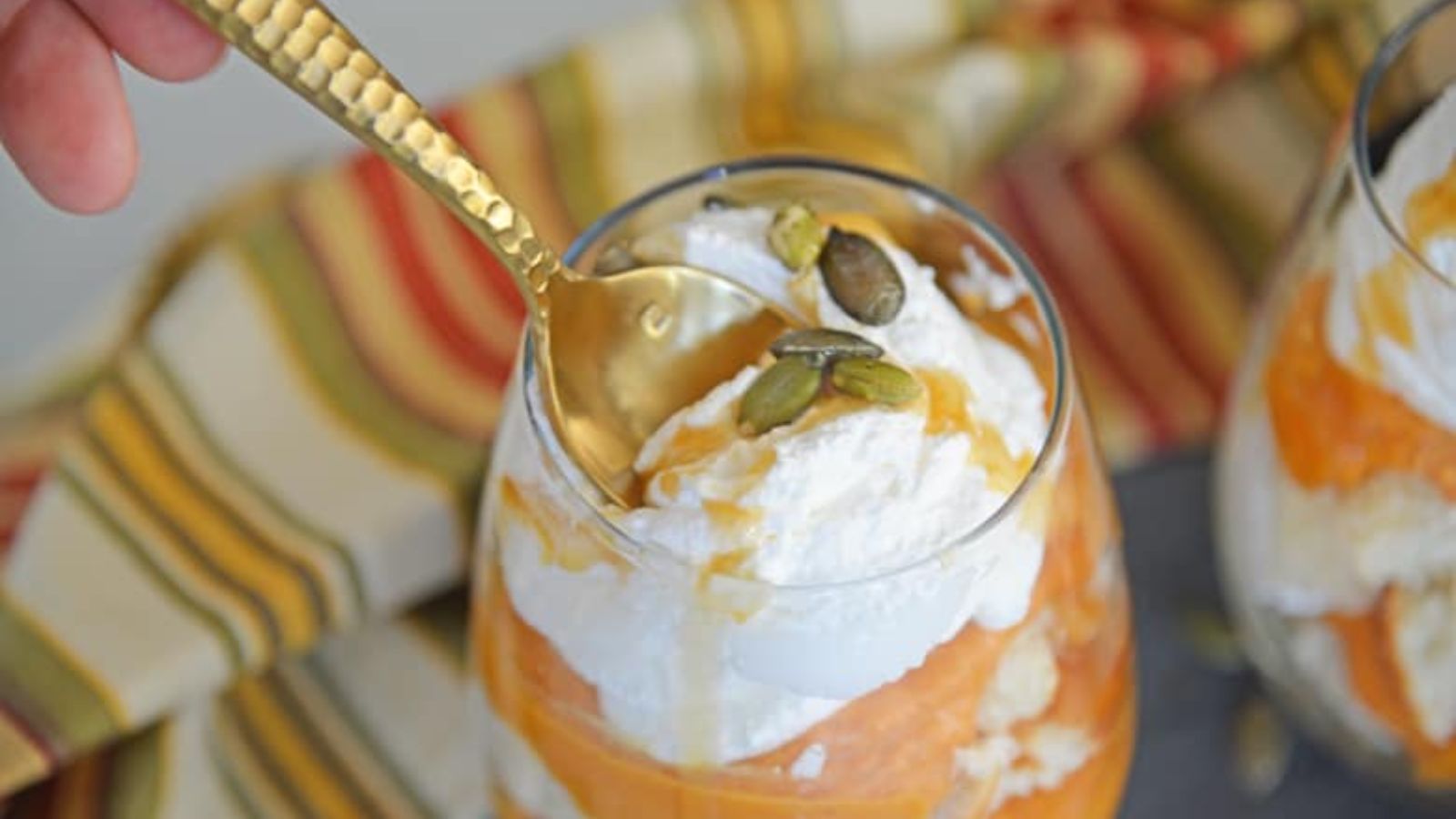 No-Bake Pumpkin Pie Parfaits