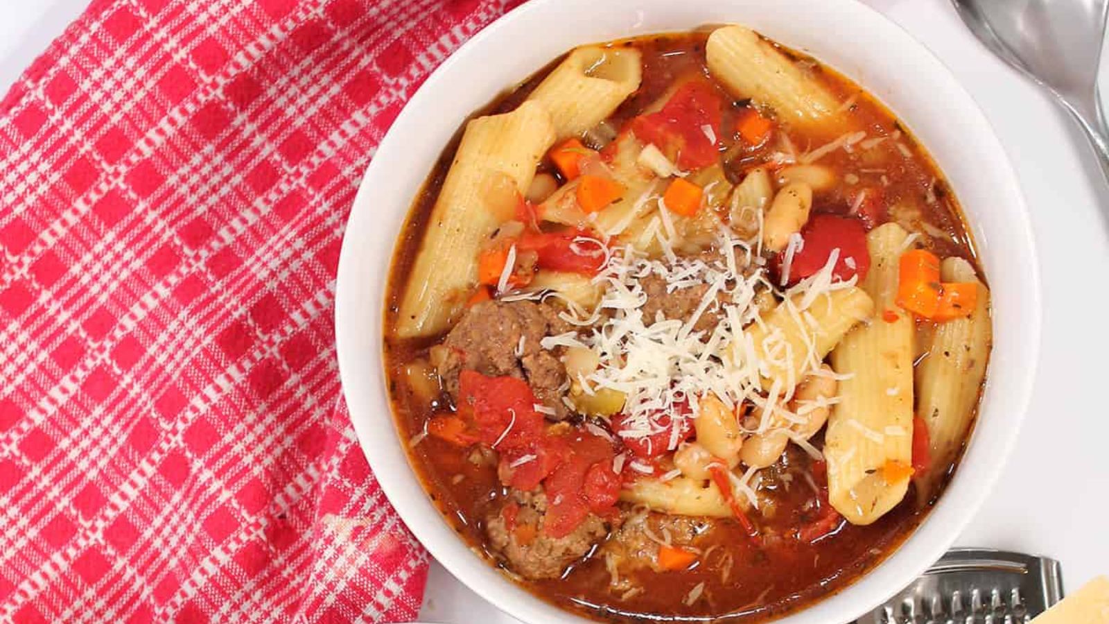 Slow Cooker Hamburger Soup