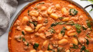 Creamy Sausage Gnocchi