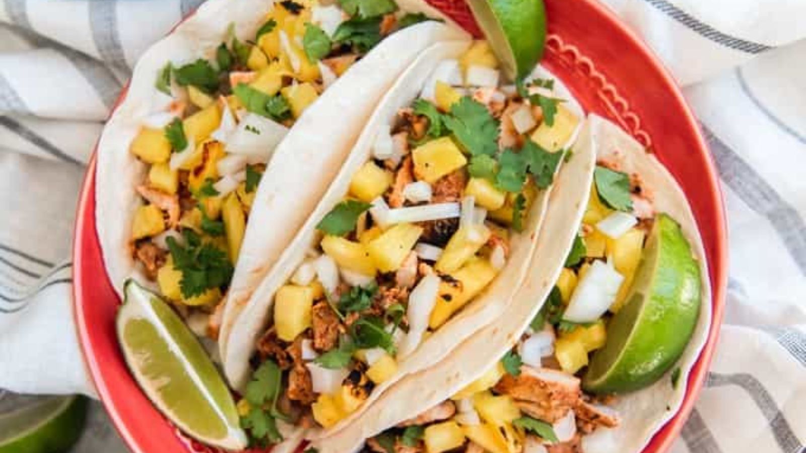 Grilled Pork Tacos al Pastor