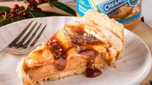 Salted Caramel Peanut Butter Pie