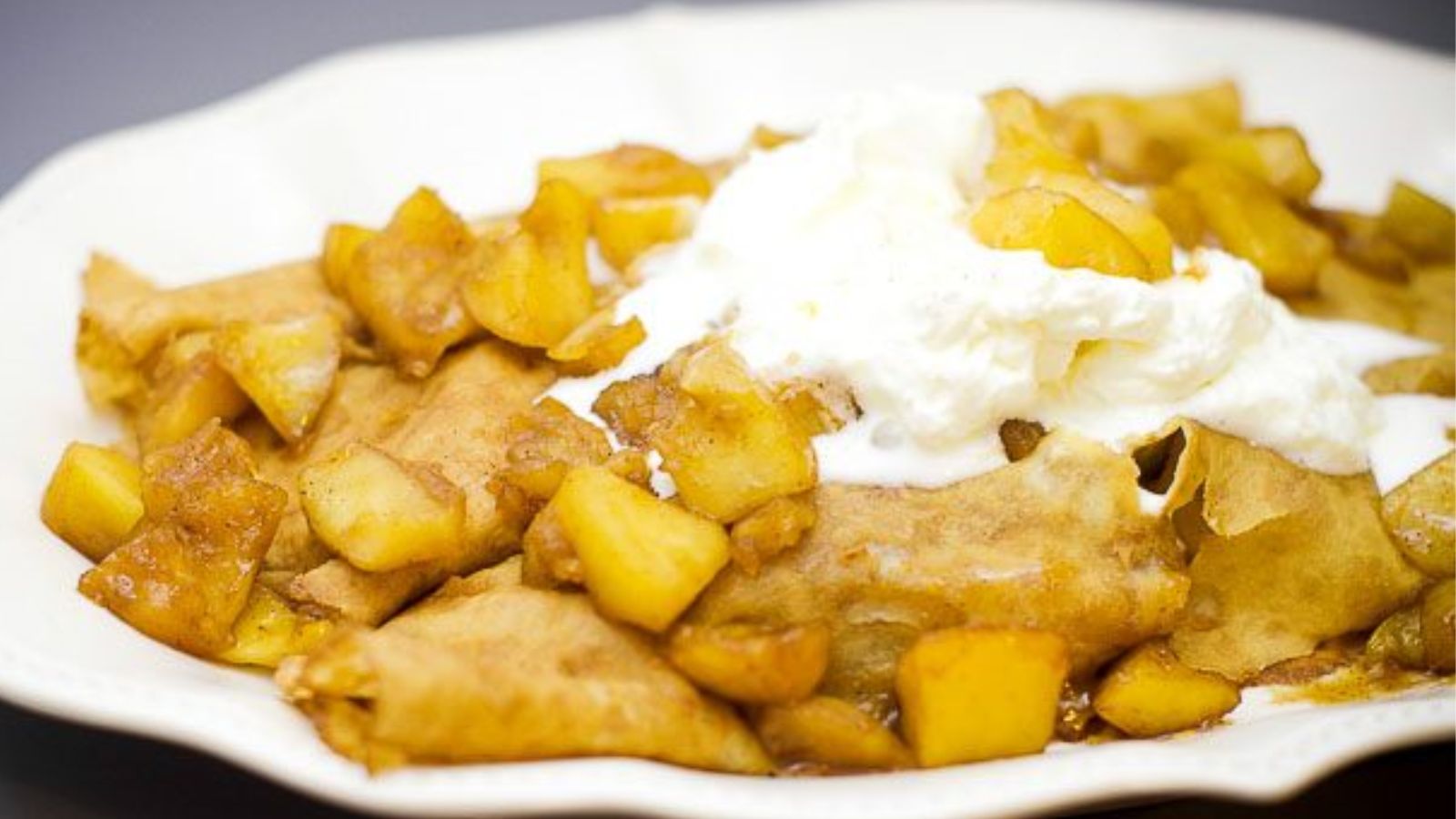 Caramelized Apple Crepes