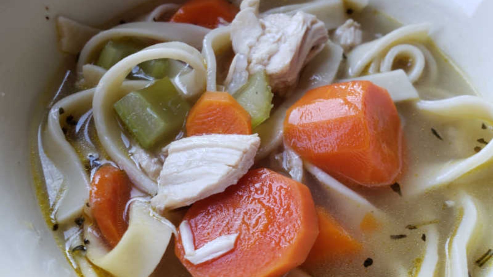Homemade Chicken Noodle Soup Recipe