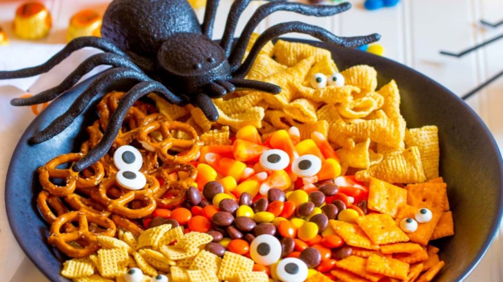 Spooky Halloween Snack Mix