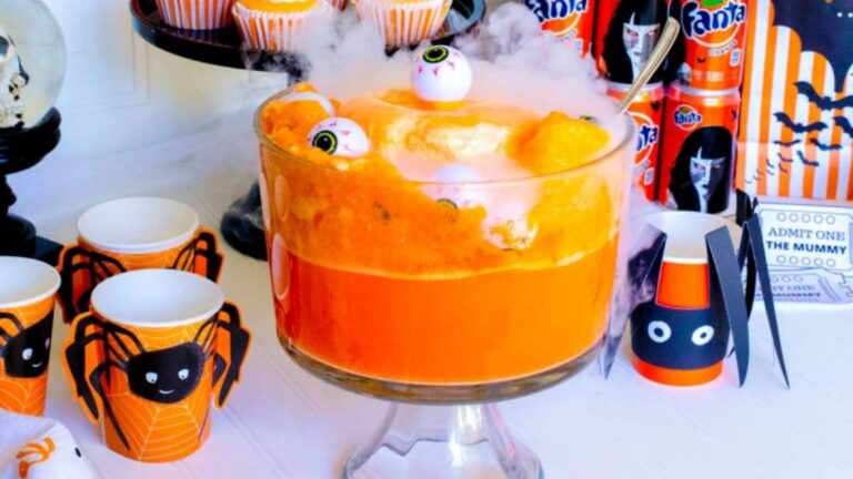 Halloween Party Ideas + Soda Pop Cupcakes