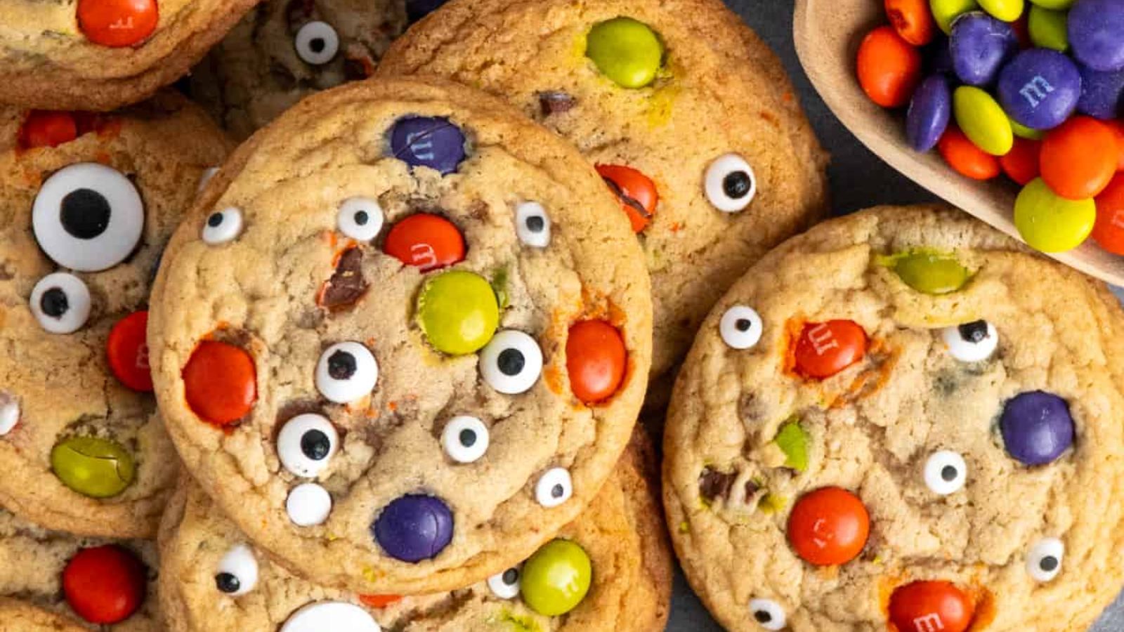 Halloween Monster Cookies
